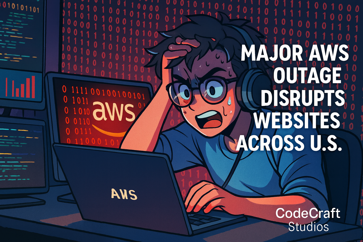 AWS Outage on October 20 Cripples Major Websites Across the U.S.