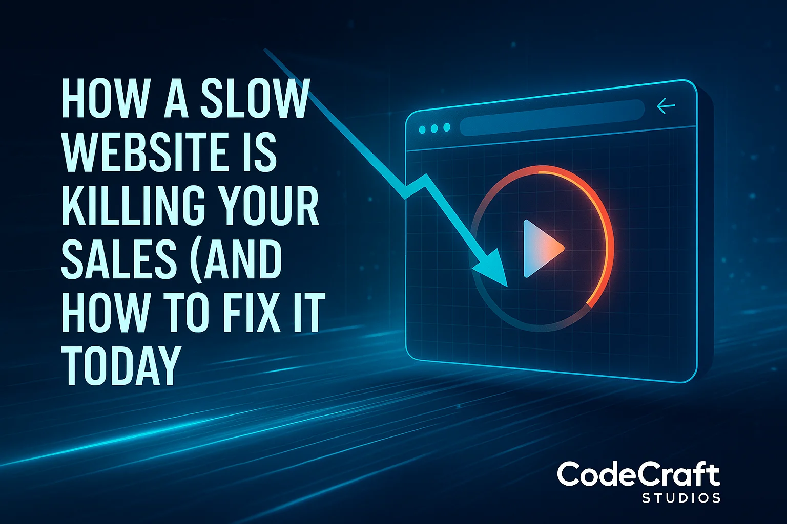 How a Slow Website is Killing Your Sales (And How to Fix It Today)