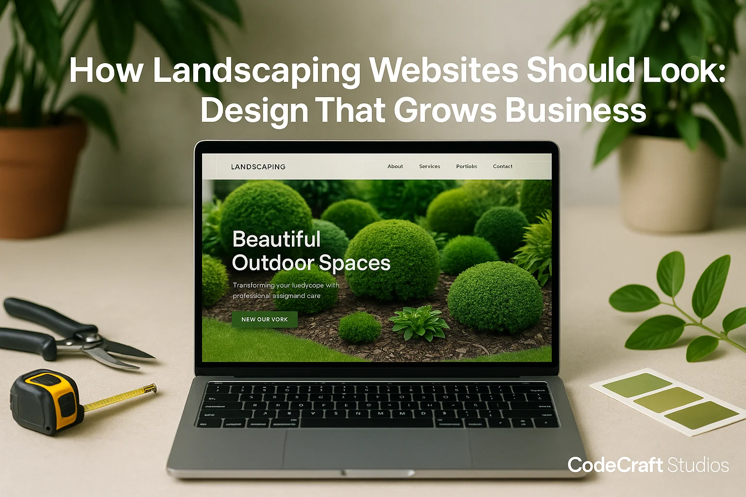 How Landscaping Websites Should Look: Design That Grows Business