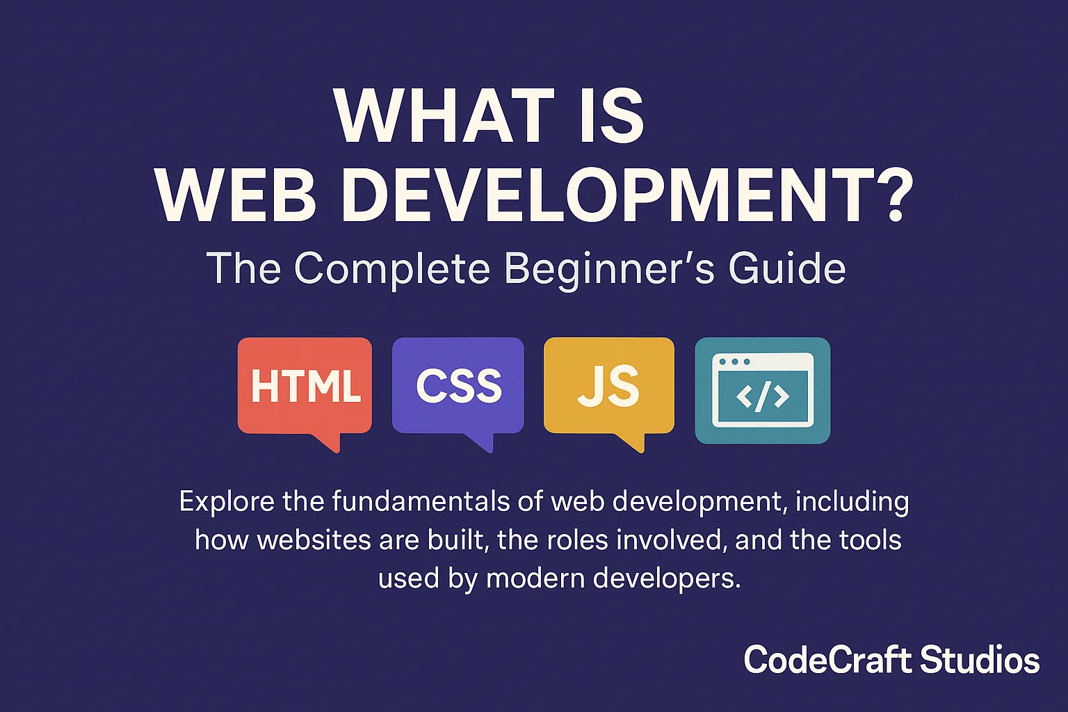 What Is Web Development? The Complete Beginner’s Guide