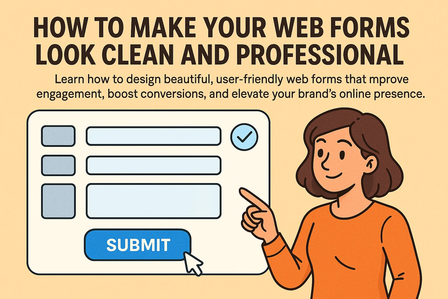 How to Make Your Web Forms Look Clean and Professional