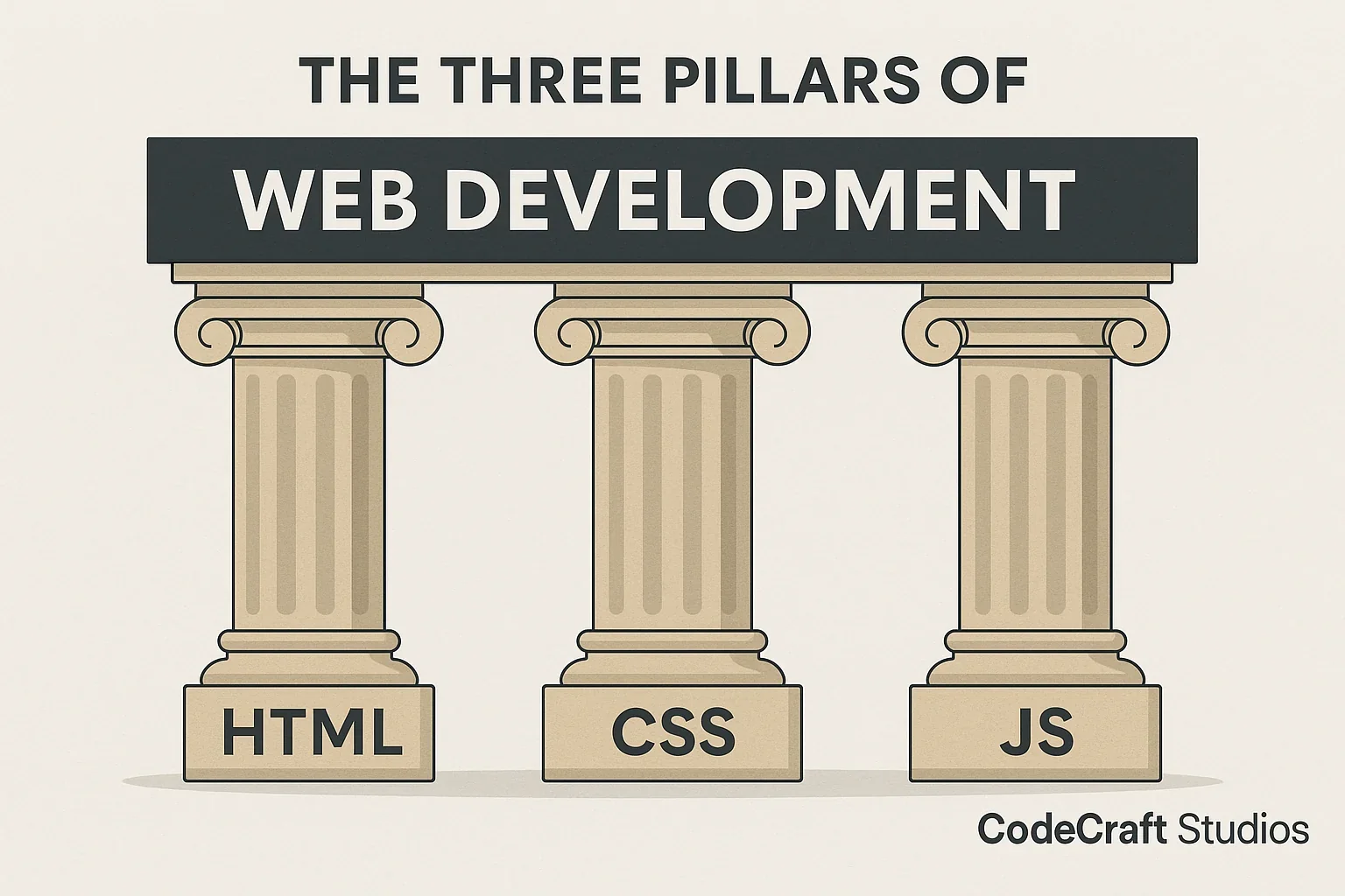 3 pillars of web development